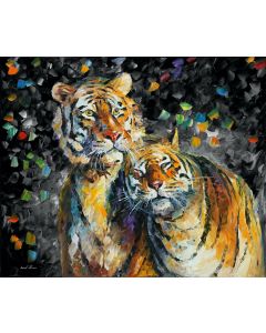 Lovely Tigers B&W